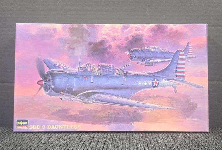 Hasegawa 1/48 SBD-3 Dauntless Airplane Model Kit