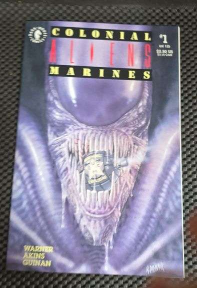 Colonial Aliens Marines Dark Horse Comics #1 & #2, 1993