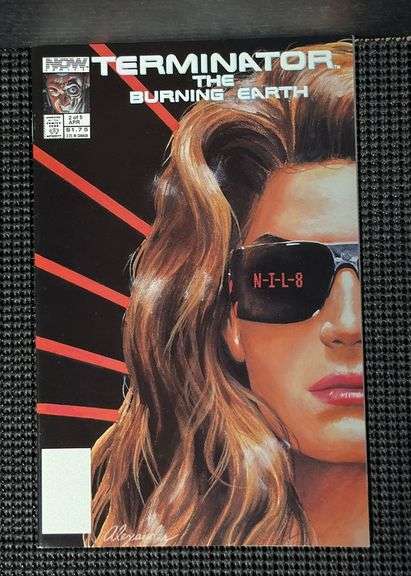 Now Comics, Terminator: The Burning Earth, #2 of (5), April 1990, Illustrator Alex Ross image