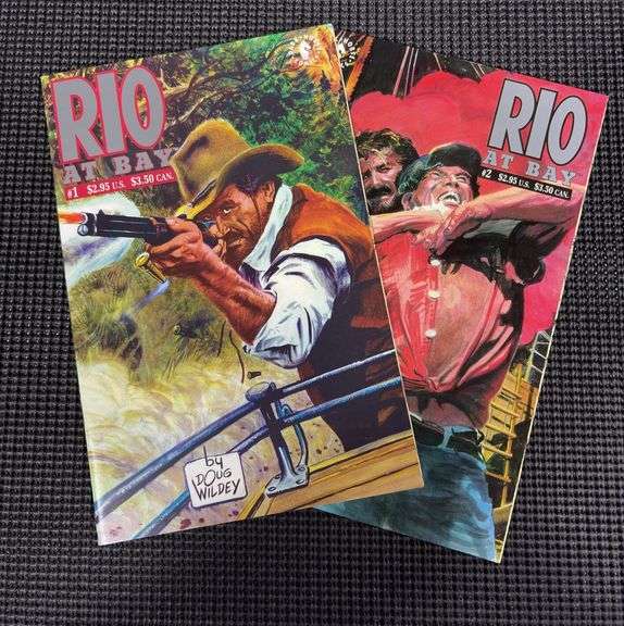 RIO at Bay #1 & #2 Comic Books by Dark Horse Comics, 1992
