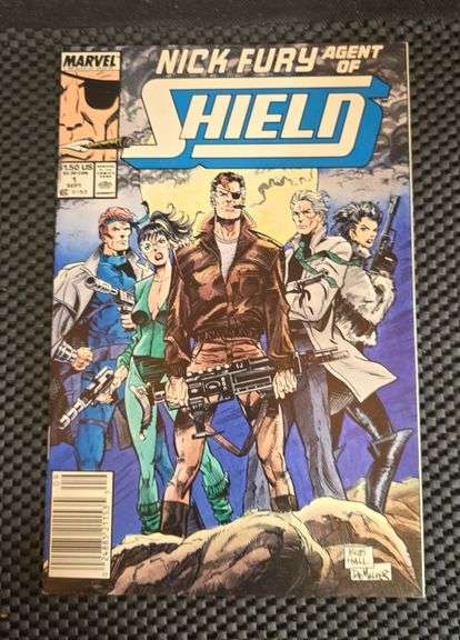 Nick Fury Agent of SHIELD Vol 2 #1-4 (1989) Marvel Comics