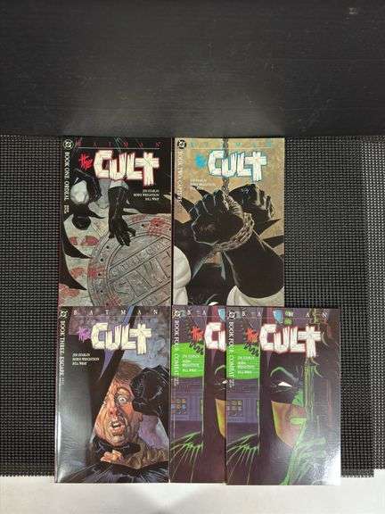 DC Comics, Batman: The Cult, Complete Set, Books 1-4, 1988.(Includes two copies of Book Four)