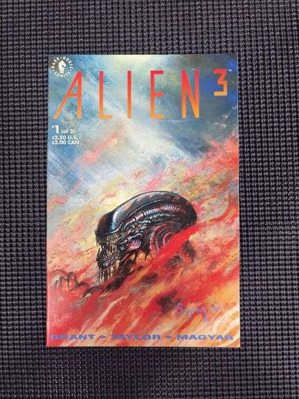 Alien 3 Comic Book Set, Dark Horse, 1992, Books 1-3