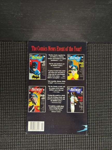 DC Comics, Batman: A Death in the Family, All Four Collector’s Item Issues in One Volume, 1988