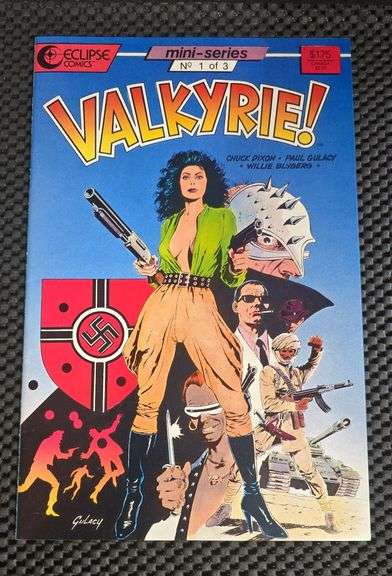 Valkyrie! Eclipse Comics Mini-Series 1987 (3 Issues)