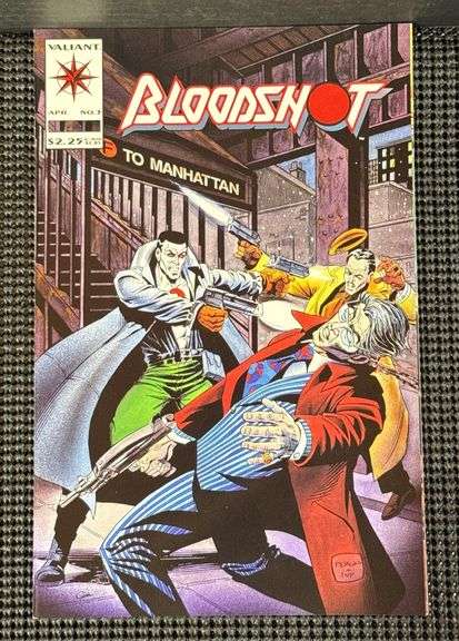 Valiant Comics, Bloodshot, No. 3, April 1993.