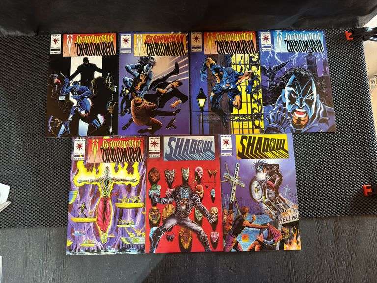 Valiant Comics, Shadowman, No.  8, 9, 10, 11, 12, 13, & 14, 1992-1993