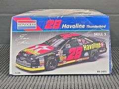 Monogram 28 Havoline Thunderbird 1:24 Scale Model Kit