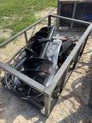 Mower King Black Frame Skid Steer Auger