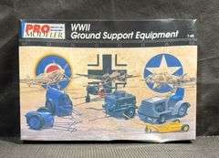 Monogram Pro Modeler WWII Ground Support Equipment 1/48 Scale Model Kit