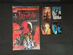 Topps Comics, Bram Stoker’s Dracula, No. 1 & 2 (of 4). Full Color Collector’s Item Issues. Both are in the original poly bag (no longer sealed) and come with 4 Topps Cards