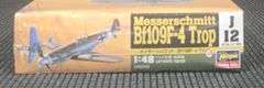 Hasegawa Messerschmitt Bf109F-4 Trop 1:48 Model Kit