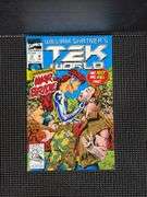 Marvel Comics, Epic Comics, William Shatner’s Tek World, #1, 2, 3, & 4, 1992. Includes pricing for US, Canada, and UK.