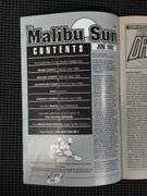 Malibu Comics, The Malibu Sun, #14, June 1992, features the first published appearance of The Savage Dragon, and an interview with creator Erik Larsen