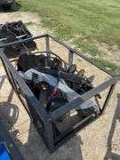 Mower King Black Frame Skid Steer Auger