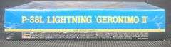Hasegawa 1/48 P-38L Lightning 'Geronimo II' Model Kit JT2:3600 Sealed