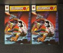 Two copies of Valiant Comics, Bloodshot, No. 2, March 1993.