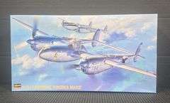 1:48 Hasegawa P-38J Lightning 'Virginia Marie' Model Kit JT1:3600