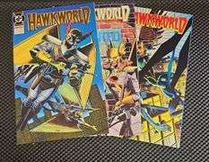 Hawkworld DC Comics Issues 1-3, 1990