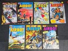 Eclipse Comics Airboy Issues - 36, 37, 39, 40, 41, 42, 45