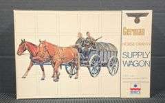 ESCI German Horse-Drawn Supply Wagon 1/35th Scale Model Kit #5010