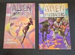 Alien Encounters Comic Books, Issues 1 & 2, Eclipse Comics 1985