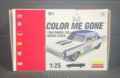 Lindberg 1964 Dodge 330 Super Stock "Color Me Gone" 1/25 Scale Model Kit
