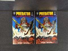 Dark Horse Comics , Predator: The Bloody Sands of Time, #1-2 (of 2), complete set, February 1992. Includes two copies of issue #1.