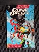 DC Comics, Cosmic Odyssey, Book One and Book Two (of 4), 1988. And Earth’s Mightiest Heroes: Blue Devil Trading Card.