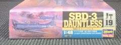Hasegawa 1/48 SBD-3 Dauntless Airplane Model Kit