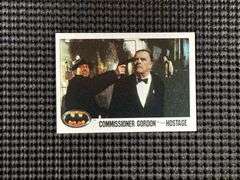 DC Comics, Topps Trading Card #31, 1989 Batman Movie, Commissioner Gordon - Hostage