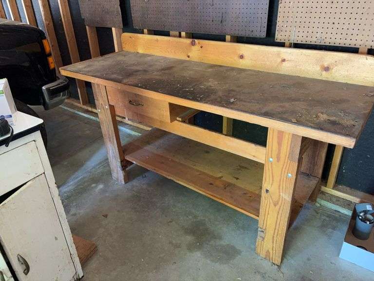 Wood Workbench