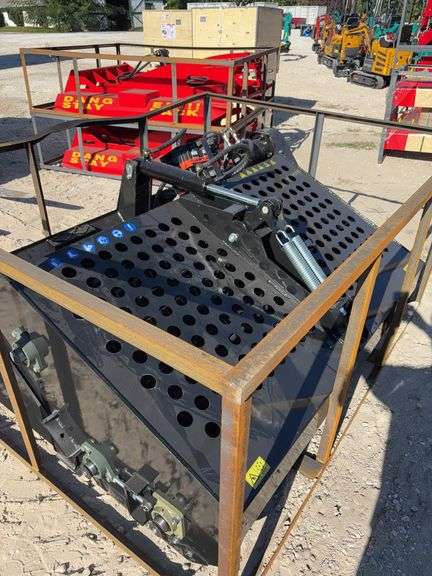 Topcat ECSSLR72 Skid Steer Landscape Rake image