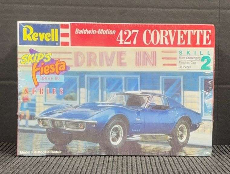 Revell Baldwin-Motion 427 Corvette 1:25 Scale Model Kit #7427