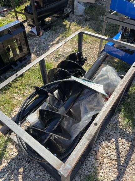 Mower King SSECAG-Y Skid Steer Auger Set image