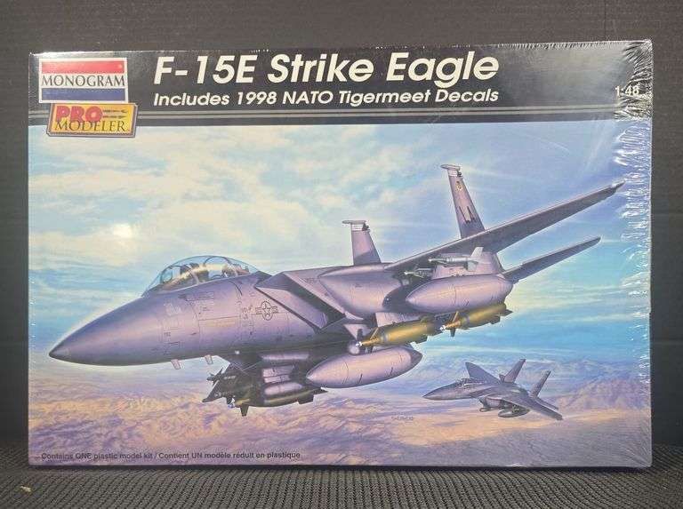 Monogram Pro Modeler F-15E Strike Eagle 1:48 Scale Model Kit