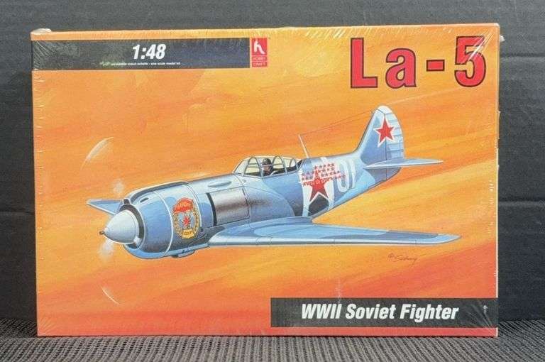 Hobby Craft 1:48 La-5 WWII Soviet Fighter Model Kit HC1589 - Sealed