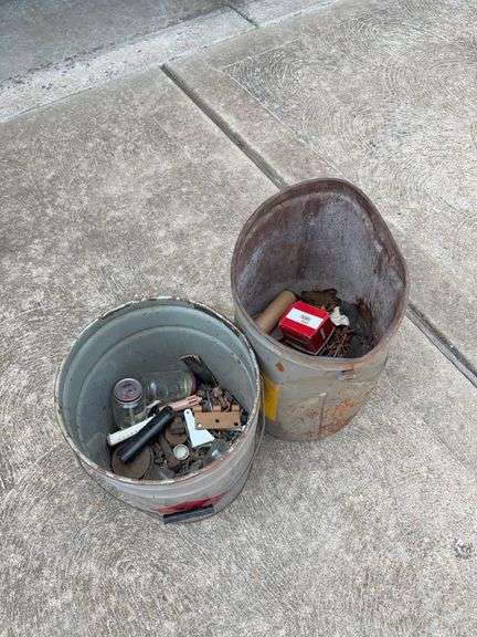 2 buckets of hardware