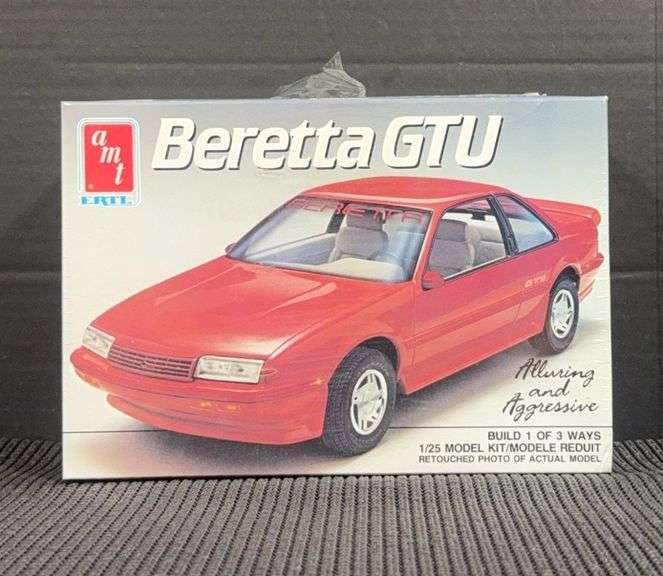 AMT Ertl 1989 Chevrolet Beretta GTU 1/25 Scale Model Kit #6273
