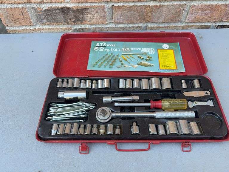 KTS Tools 1/4” and 3/8” Drive Socket Set
