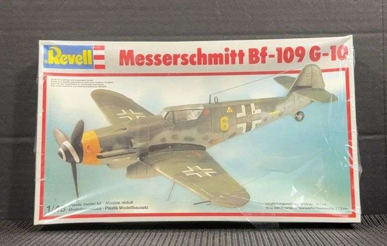 Revell Messerschmitt Bf-109 G-10 1/48 Scale Model Kit #4325