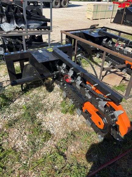 Mower King ECSSCT72 Skid Steer Trencher image