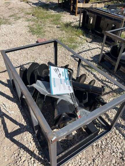 Mower King SSECAG-Y Skid Steer Auger Set image