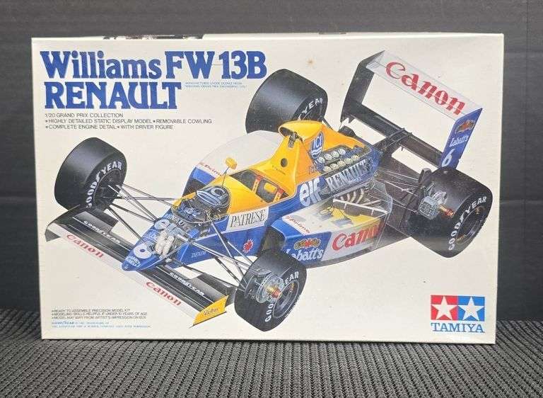 Tamiya Williams FW 13B Renault 1/20 Scale Model Kit