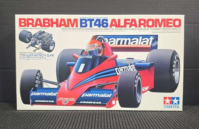 Tamiya 1/20 Grand Prix Collection Brabham BT46 Alfa Romeo Model Kit GC2007