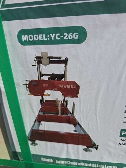 AGT YC-26G Portable Sawmill image