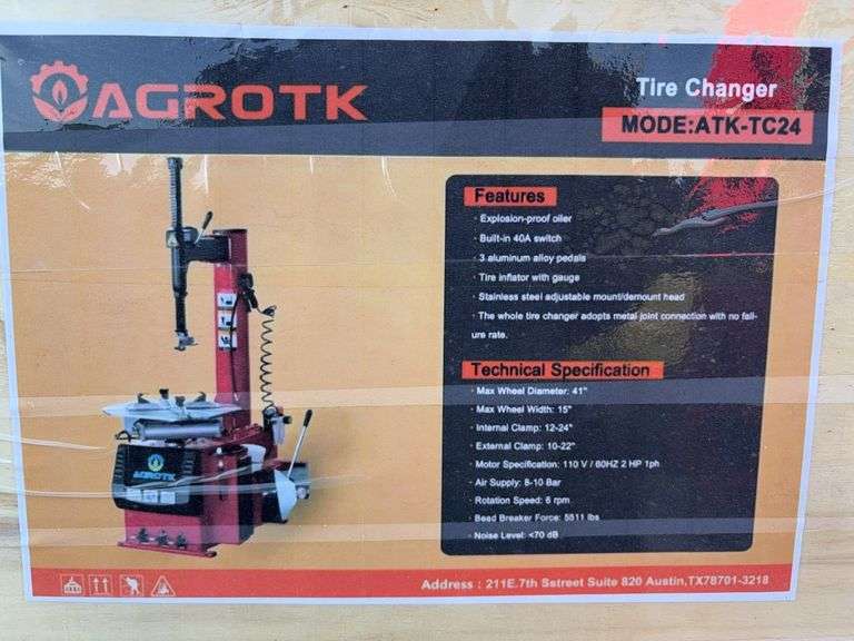 AGT Tire Changer image
