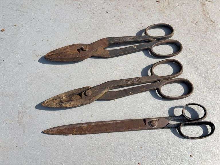 2- Wiss Tin Snips and Champion Scissors