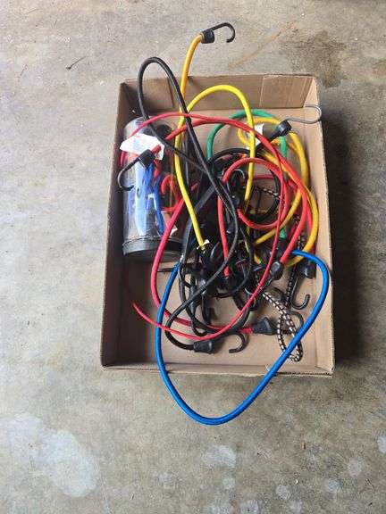 Collection of various length bungee straps