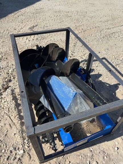 AGT SSECAG-Y Skid Steer Auger Set image